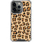Leopard Spots Print iPhone 16 Pro Clear Case